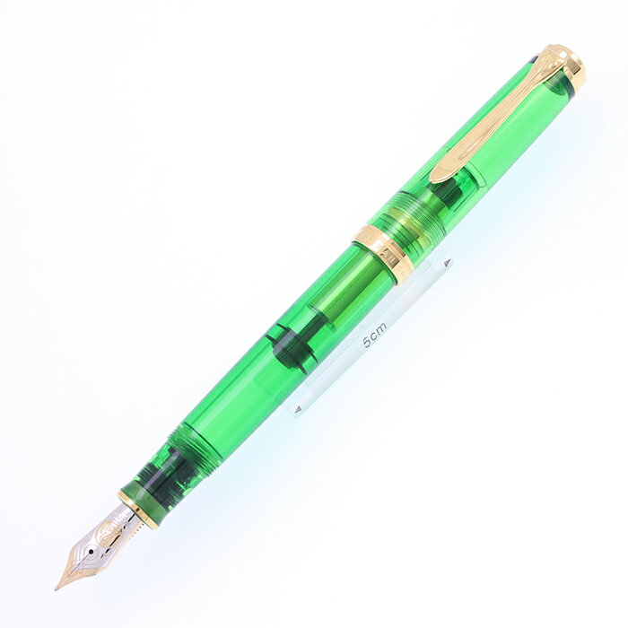 Pelikan ペリカン 万年筆 スペシャルエディション スーベレーン M800 グリーン デモンストレーター F【中古-良上品】【smtb-f】