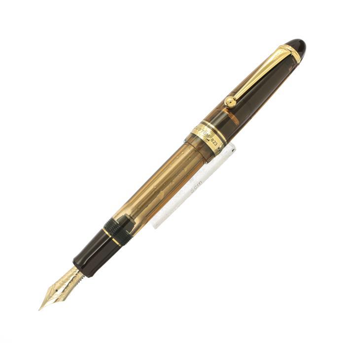 PILOT パイロット 万年筆 カスタム823 ブラウン 細字【中古-良品】【smtb-f】