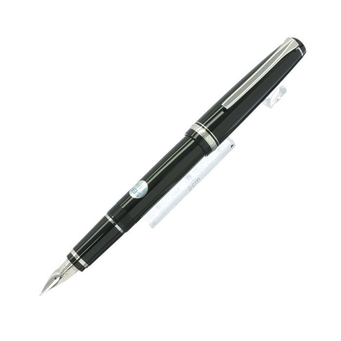 PILOT パイロット 万年筆 エラボー ブラック 軟極細字 (樹脂軸)【中古-良品】【smtb-f】