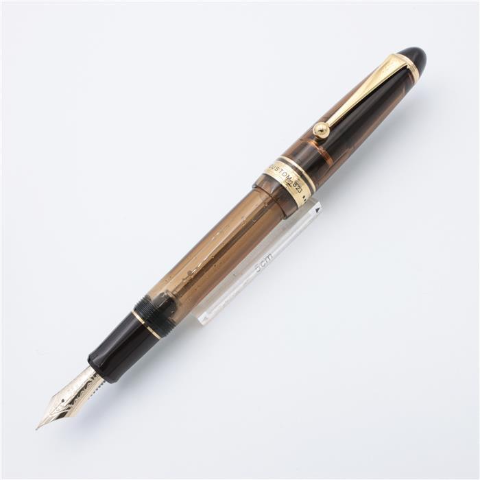 PILOT パイロット 万年筆 カスタム823 ブラウン 細字【中古-良上品】【smtb-f】