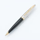 WATERMAN ウォーターマン ボールペン カレン デラックス ブラック&シルバーGT 【中古-美品】【smtb-f】