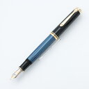 Pelikan ペリカン 万年筆 スーベレーン M800 ブルーストライプ F【中古-並品】【smtb-f】