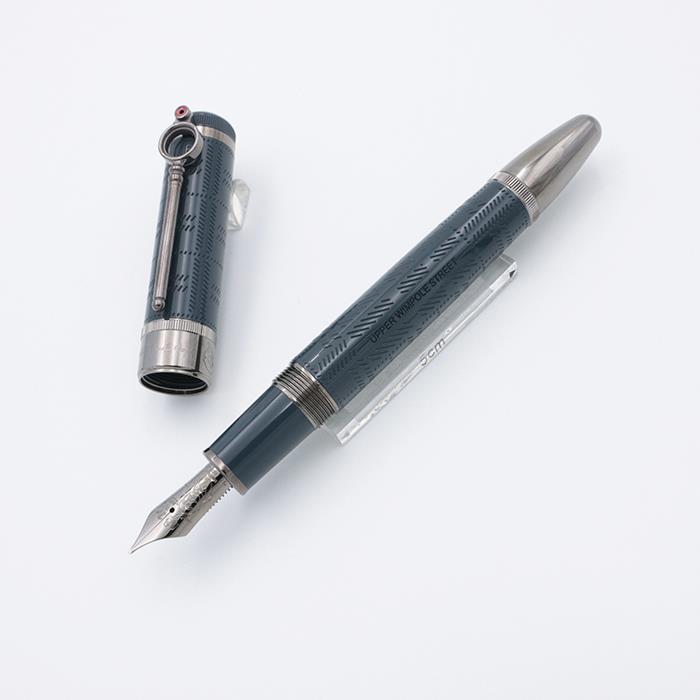 MONTBLANC モンブラン 万年筆 作家シリーズ2021 サー・アーサー・コナン・ドイル F【中古-美品】【smtb-f】