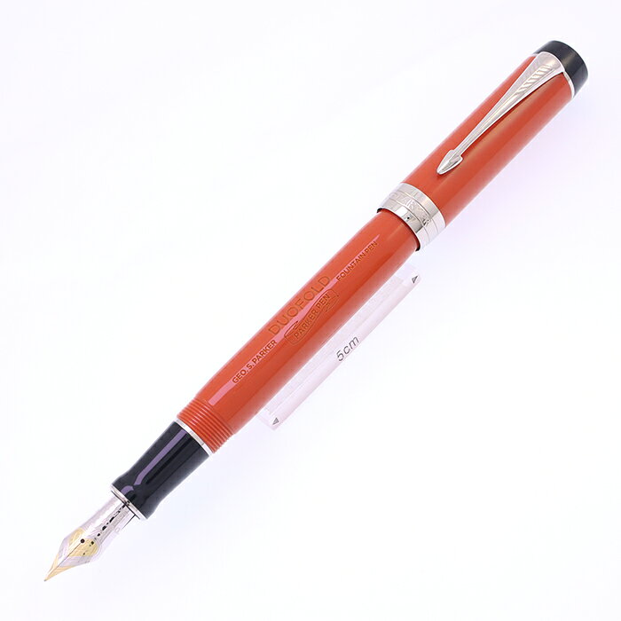 Parker Duofold 万年筆 ビックレッド 細字センテニアル 保証書付き 3717022005469_1.jpg