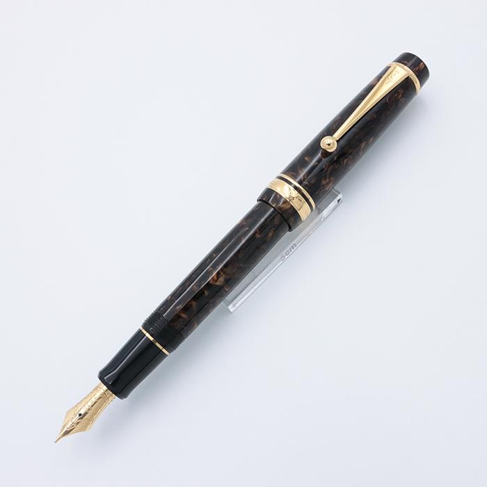 PILOT パイロット 万年筆 カスタム レガンス ブラウン 中字 (初期型)【中古-良品】【smtb-f】