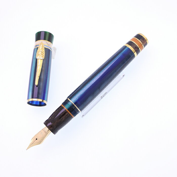 D-N デルタ・バイ・ニノ・マリノ 万年筆 少数民族シリーズ2024 センチネル M【中古-良上品】【smtb-f】