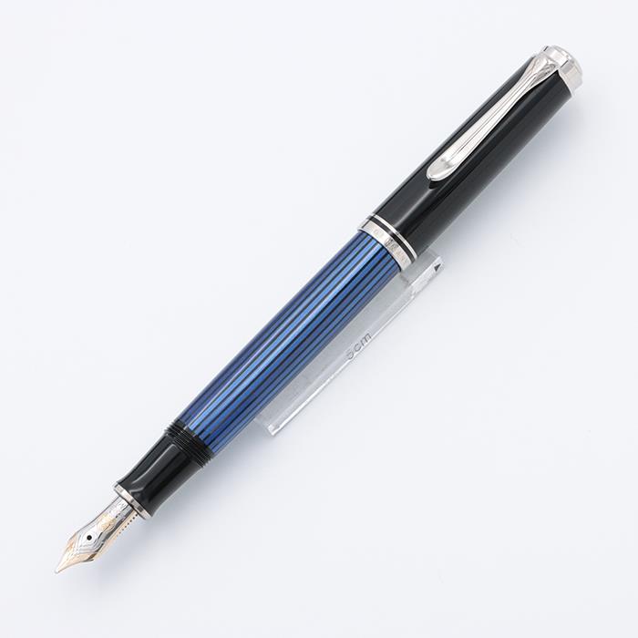 Pelikan ペリカン 万年筆 スーベレーン M405 ブルーストライプ M【中古-並品】【smtb-f】