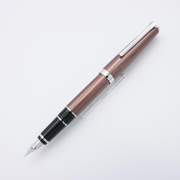 PILOT パイロット 万年筆 エラボー ブラウン 軟中字 (金属軸)【中古-良上品】【smtb-f】