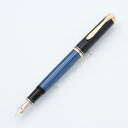 Pelikan ペリカン 万年筆 スーベレーン M400 ブルーストライプ M【中古-良上品】【smtb-f】