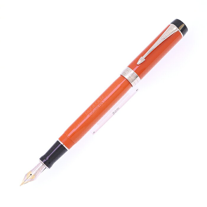 樂天商城 - PARKER パーカー 万年筆 デュオフォールド クラシック ビッグレッドCT センテニアル F【中古-良上品】【smtb-f】