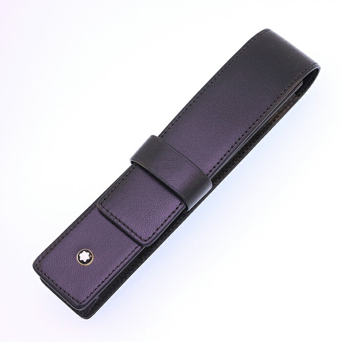 樂天商城 - MONTBLANC モンブラン ペンケース マイスターシュテュック クラスプ付 (シエナ) ブラック 1本用【中古-良品】【smtb-f】