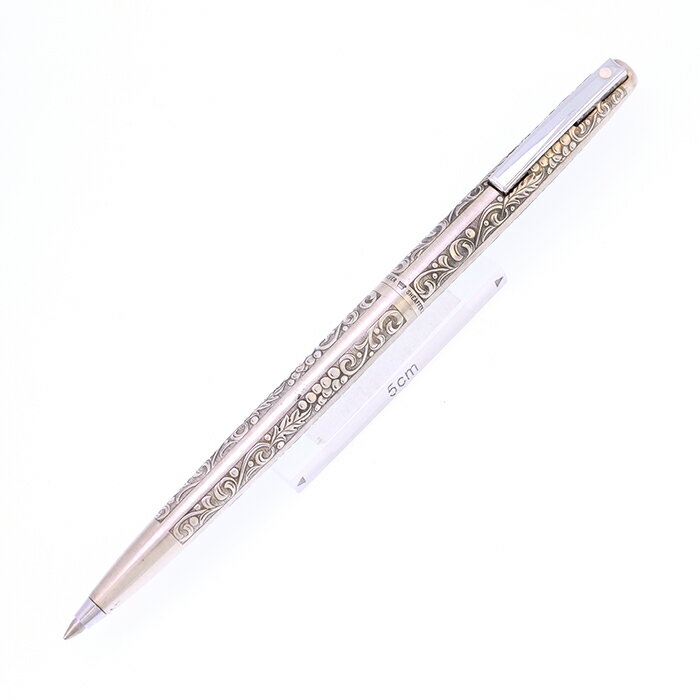 Rakuten - SHEAFFER シェーファー ボールペン シルバーヴィンテージ 葡萄柄 スターリングシルバー【中古-良品】【smtb-f】