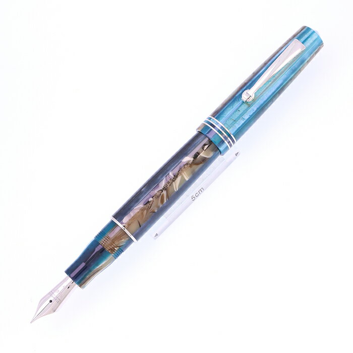 樂天商城 - Leonardo Officina Italiana レオナルド 万年筆 モーメントゼロコレクション ハワイブルー 14K/EF【中古-良上品】【smtb-f】