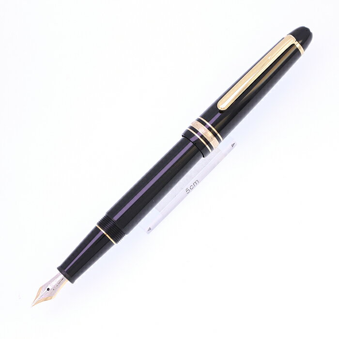 乐天商城 - MONTBLANC モンブラン 万年筆 マイスターシュテュック #145 クラシック ブラック F【中古-良品】【smtb-f】