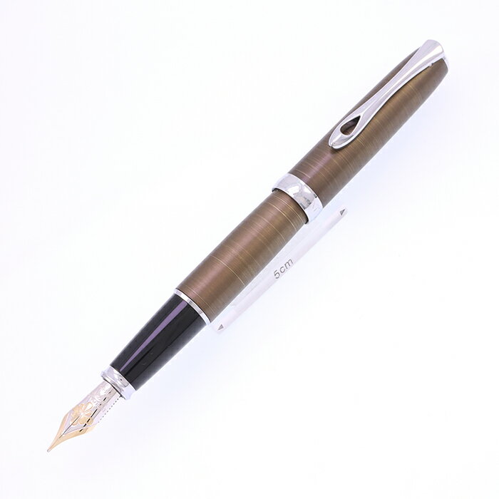 乐天商城 - DIPLOMAT ディプロマット 万年筆 エクセレンス A2 オキサイドブラス 14K M【中古-良上品】【smtb-f】