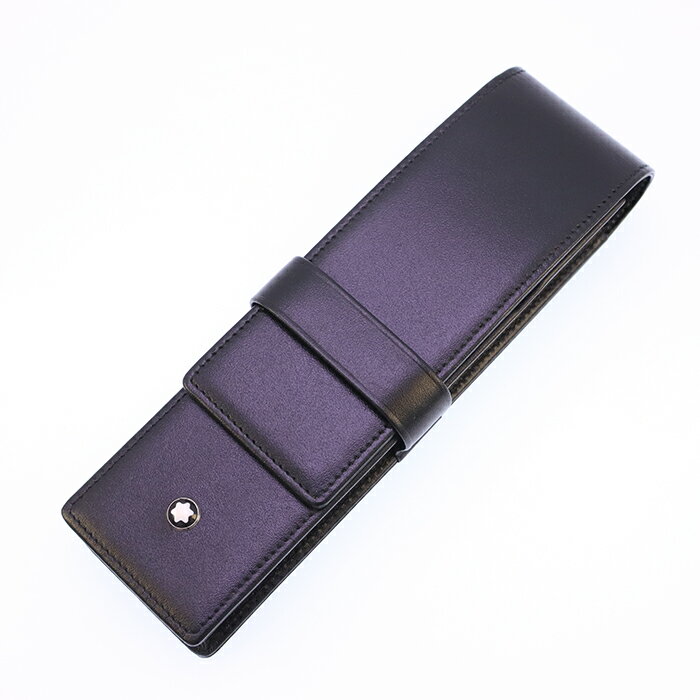 樂天商城 - MONTBLANC モンブラン ペンケース マイスターシュテュック クラスプ付 (シエナ) ブラック 2本用【中古-並品】【smtb-f】