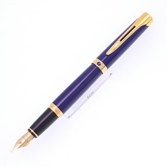 乐天商城 - WATERMAN ウォーターマン 万年筆 レタロン ネイビーブルー F【中古-並品】【smtb-f】
