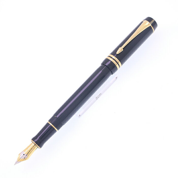 樂天商城 - PARKER パーカー 万年筆 デュオフォールド ブラックGT センテニアル XF【中古-並品】【smtb-f】