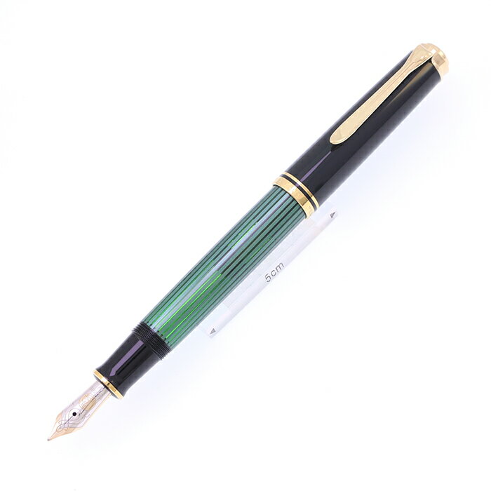 Other - Pelikan ペリカン 万年筆 スーベレーン M600 グリーンストライプ M【中古-良上品】【smtb-f】