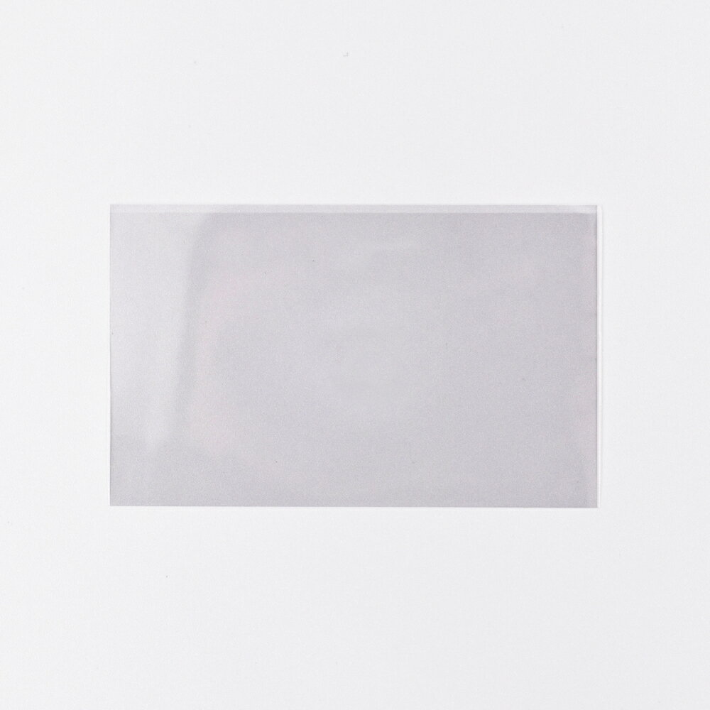 名刺用袋 2,000枚 口ずらし OPP40μ 透明/透明 94×57+2mm テープ無し CHC0001 OPP袋 めいし 名刺保護 クリア 業務用 安い