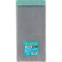 キングコーポレーション クリアパック(テープ付) 100枚 OPP 0.03mm テープ付 透明 160×300+40mm KP160300