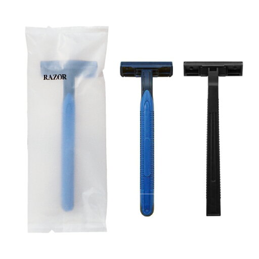 【法人限定】サンヨーアメニティ Hカミソリ マット袋入 3枚刃 ラバー付/2枚刃 【法人限定】サンヨーアメニティ Hカミソリ マット袋入 3枚刃 ラバー付/2枚刃
