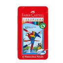 ファーバーカステル FABER CASTELL 水彩色鉛筆 12色セット色えんぴつ 12色 子供 小学生 入学祝い ギフト プレゼント 贈り物 夏休み 鉛筆 筆記具 文房具 文具 ぬり絵 デッサン 画材 コロリアージュ 大人の塗り絵