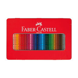 ファーバーカステル FABER CASTELL 水彩色鉛筆 36色セット色えんぴつ 36色 子供 小学生 入学祝い ギフト プレゼント 贈り物 夏休み 鉛筆 筆記具 文房具 文具 ぬり絵 デッサン 画材 コロリアージュ 大人の塗り絵