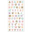 ɥե ޥ󥰥ƥå alphabet 1 W90mmH175mm WC549308