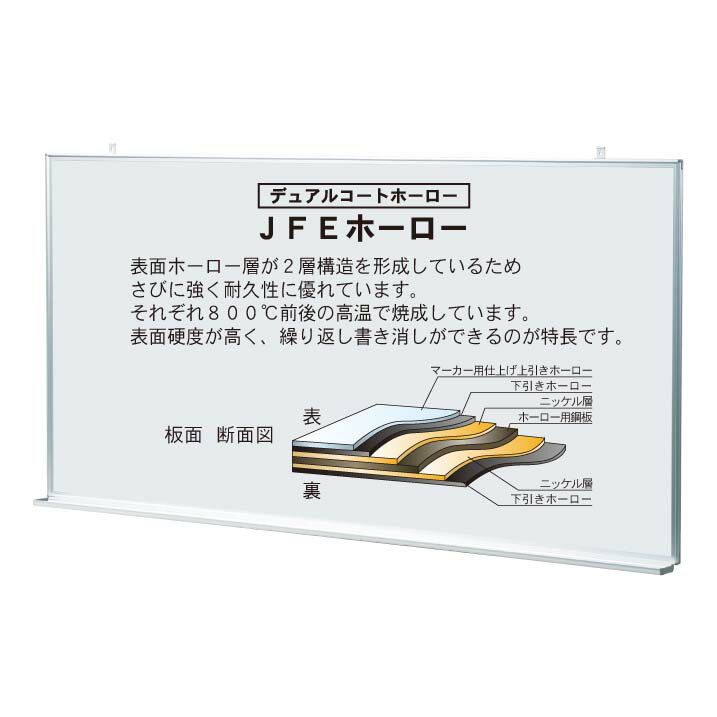 【法人限定】【送料無料】馬印 ホワイトボード 壁掛 ホーロー ホワイト 月予定 タテ書 1210×79×910mm MH34M