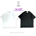 KMK オパールダメージ加工スーパービッグTシャツ原宿 キングリーマスク メンズ レディース ユニセックス 男女兼用 BIG 半袖 レイヤード 青木志貴 中山咲月 喜矢武豊 ゴールデンボンバー