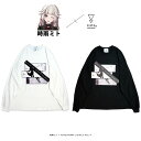 5月下旬～6月上旬頃入荷の予約販売時雨ミト × KINGLYMASKコラボスーパー ロング スリーブ TシャツロンT Tシャツ 原宿 メンズ レディース ユニセックス オリジナル コラボアイテム