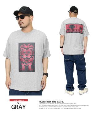 【メール便で送料無料】 猛獣王 半袖 Tシャツ メンズ 大きいサイズ パチスロ 獣王モード バック プリント クルーネック カットソー 獣王 王者の咆哮 王者の覚醒 スロット サミー 白 黒 キャラクター おもしろ グッズ ワークマン プラス