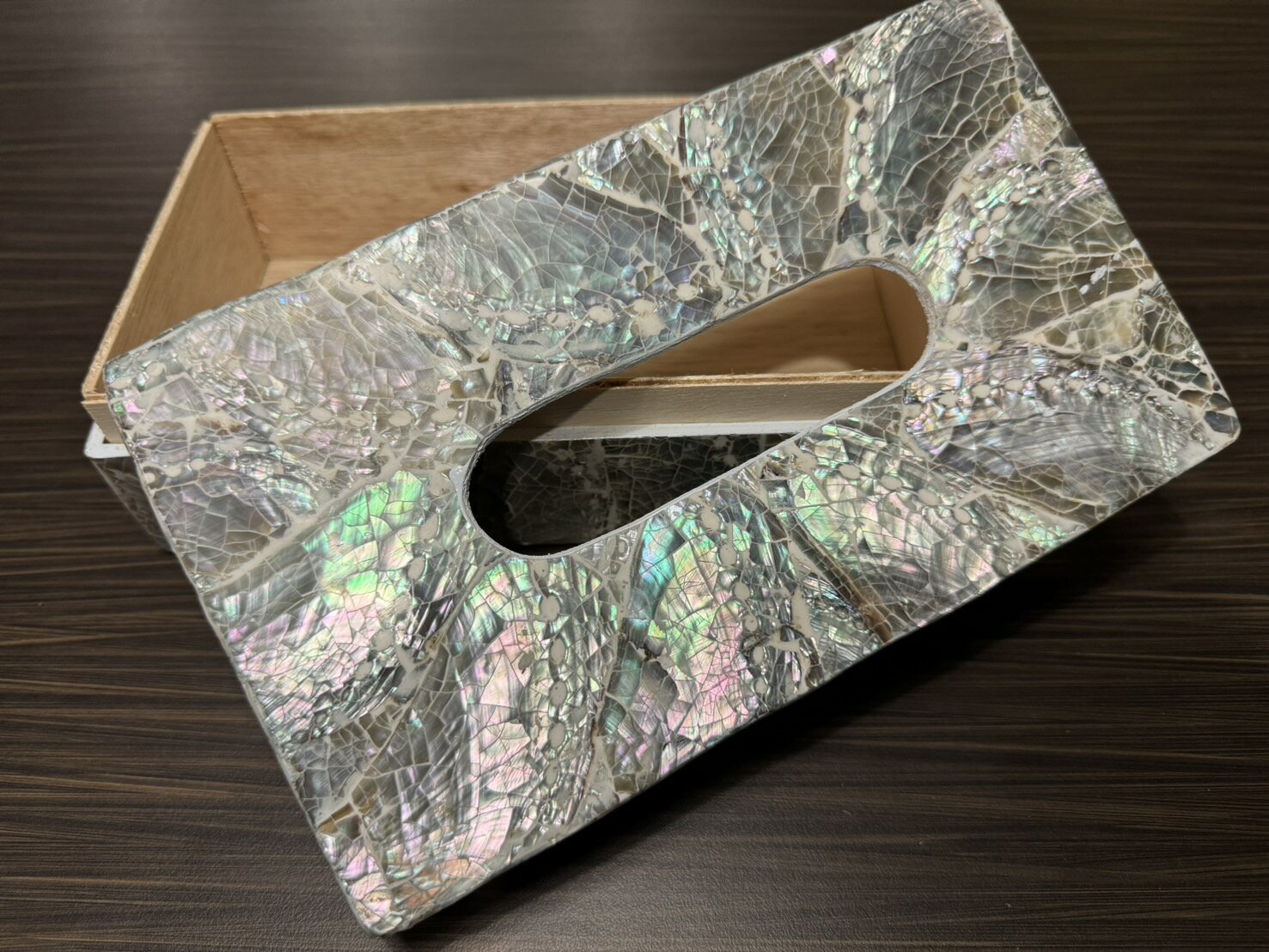 シェルティッシュケース ティッシュケース ティッシュカバー ティッシュボックス バリ雑貨 エスニック アジアン雑貨 [2]