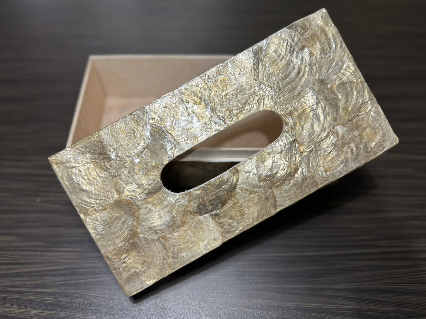 ティッシュカバー ティッシュケース アジアン ティッシュボックス アジアン ティッシュボックス オシャレ シェル インテリア雑貨 貝殻 インテリア雑貨 シェルティッシュケース バリ雑貨 エスニック アジアン雑貨 SSS [3]