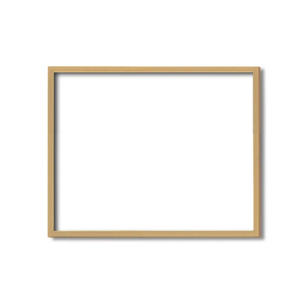 デッサン額縁/フレーム 【三三サイズ 606×455mm】 木地 壁掛けひも付き 化粧箱入り 5767(3)