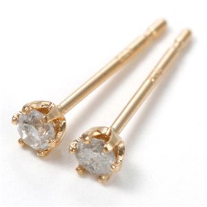 K18/PG 0.1ctダイヤモンドピアス(4)
