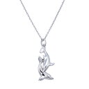ペンダント トップ ドルフィン ペンダント イルカ チェーン付き ネックレス シルバー シルバー925 silver925 Kenny&A ペンダントトップ ア...