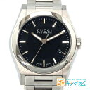 グッチ GUCCI パンテオン YA115423(115.4) アウトレット クオーツ メンズ 腕時計 ブラック ec【中古】