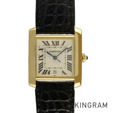 【最大5万円OFFクーポン配布中!】カルティエ CARTIER タンクフランセーズ W5000156 OH済 外装磨き済 自動巻 メンズ 腕時計 sss【中古】