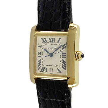 【最大5万円OFFクーポン配布中!】カルティエ CARTIER タンクフランセーズ W5000156 OH済 外装磨き済 自動巻 メンズ 腕時計 sss【中古】