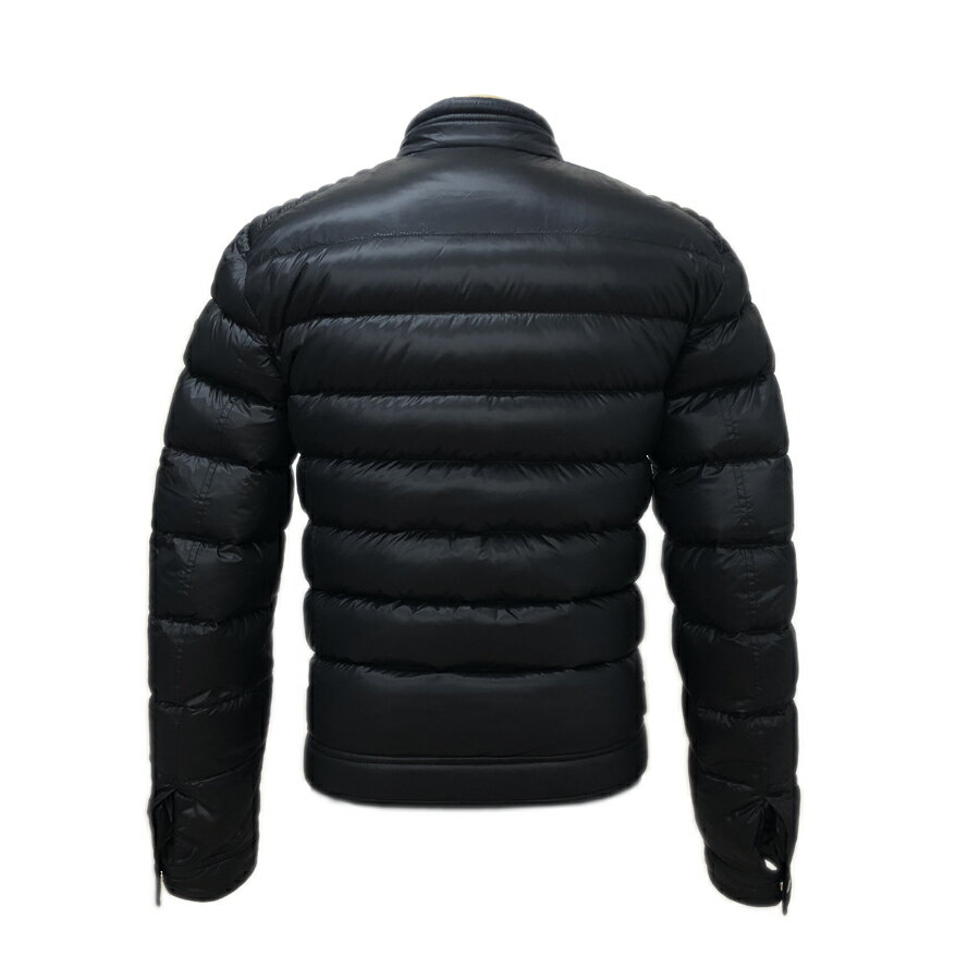 プラダ PRADA ハイカージャケット SGB608 ブラック ポリアミド ポリエステル ダウン フェザー メンズ アウター rkd【中古】