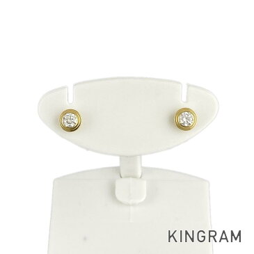 カルティエ CARTIER ピアス K18YG(750) ダイヤモンド ディアマンレジェ ダムール sko【中古】