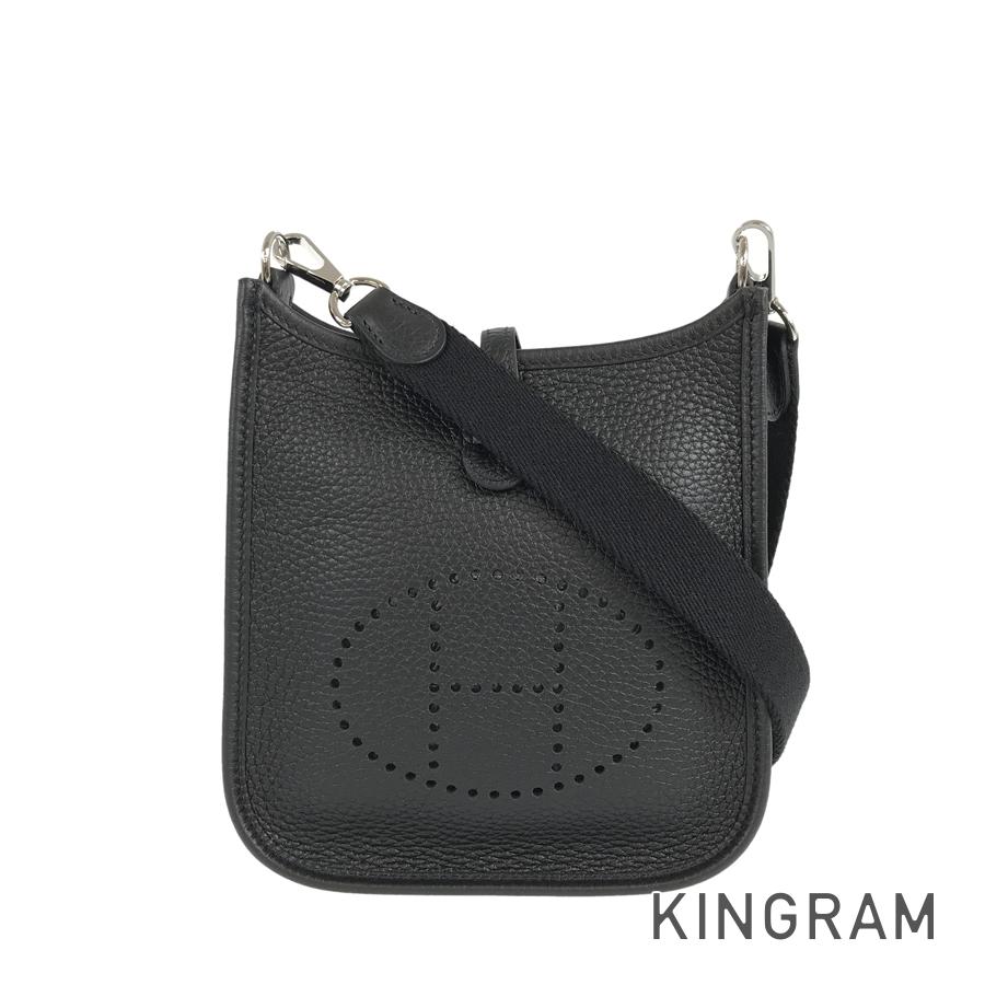 【5/1〜5/5最大3万円OFFクーポン】エルメス HERMES エブリンTPM U刻印 2022年製造 シルバー金具 ブラック トリヨンクレマンス ショルダーバッグ ftj【中古】のサムネイル