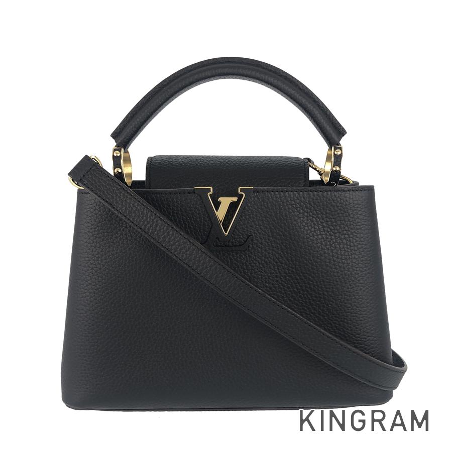 ルイ・ヴィトン LOUIS VUITTON トリヨン カプシーヌBB M94755 ブラック レザー ハンドバッグ skd【中古】のサムネイル
