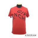 ジバンシー Givenchy メンズ トップス レッド ブラック コットン ユニセックス Tシャツ fah