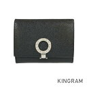 ブルガリ BVLGARI カードケース ロゴクリップ ブラック レザー カードケース rib【中古】