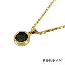 ブルガリ BVLGARI モネーテ アンティークコイン K18YG ネックレス sss【中古】