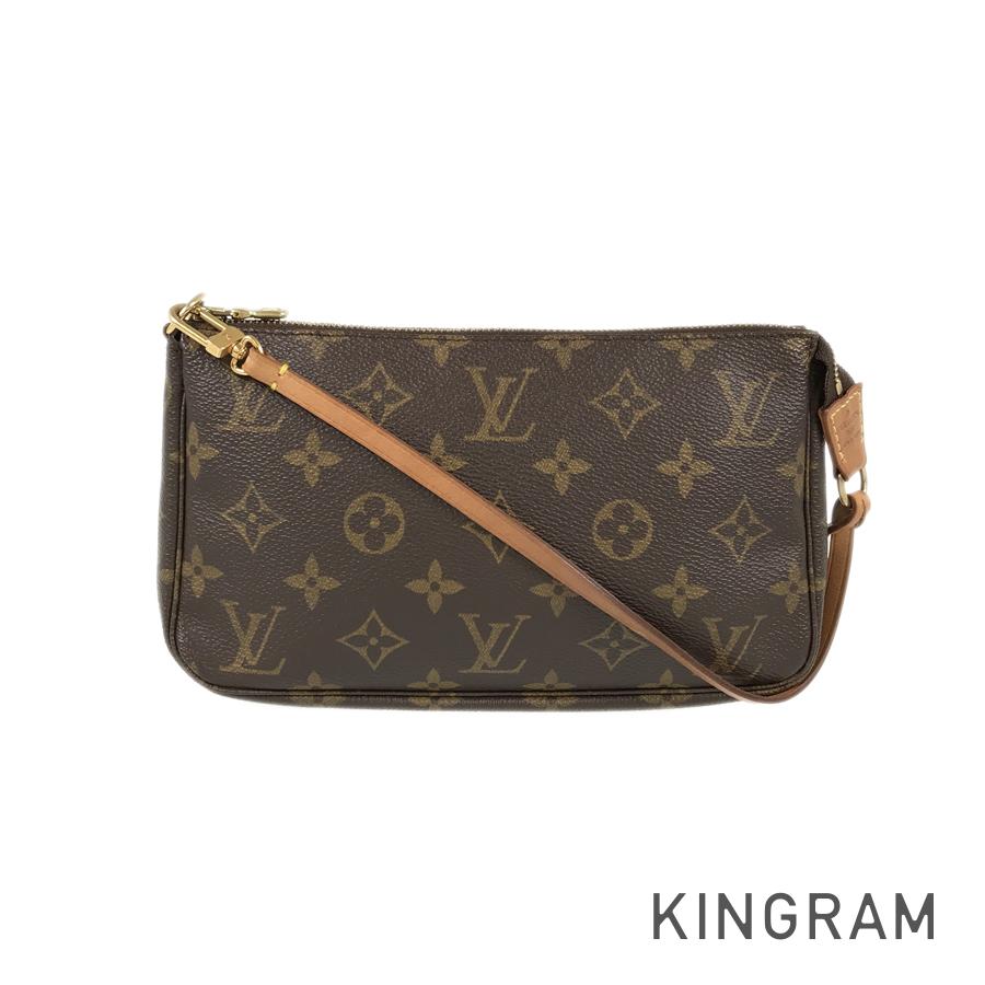 ルイ・ヴィトン LOUIS VUITTON モノグラム ポシェット アクセソワール M51980 ブラウン PVC ポーチ rkd【中古】