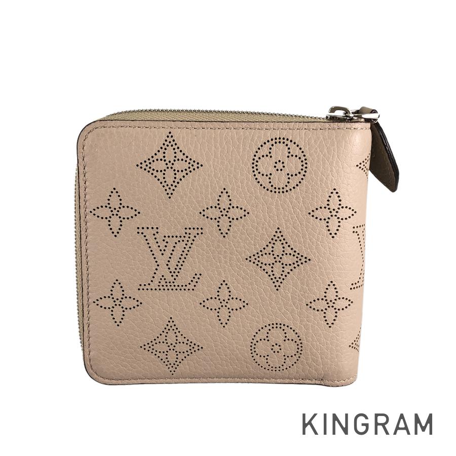 ルイ ヴィトン LOUIS VUITTON マヒナ ジッピー コンパクトウォレット M81558 ガレ レザー 二つ折り財布 rna【中古】